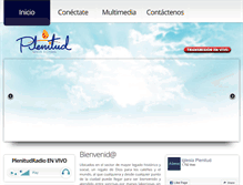 Tablet Screenshot of plenitud.org